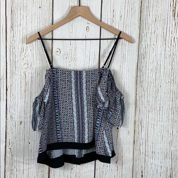 Greylin Keeley Printed Button Up Top - Picture 8 of 8